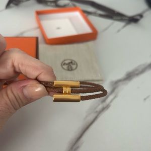 Hermes Tournis Tresse Bracelet